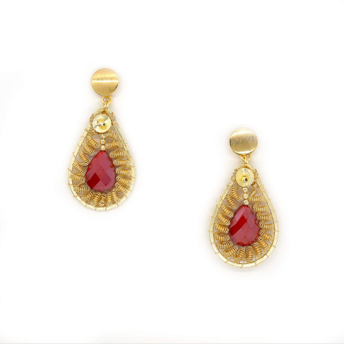 Drop Dangle Earrings- The Jsmit Earrings-Dangle Crystal Earrings