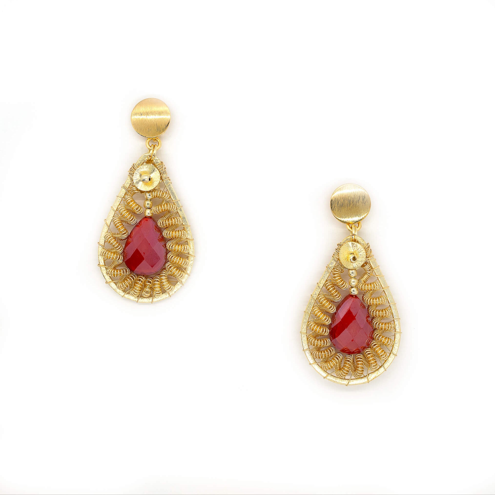 Drop Dangle Earrings- The Jsmit Earrings-Dangle Crystal Earrings